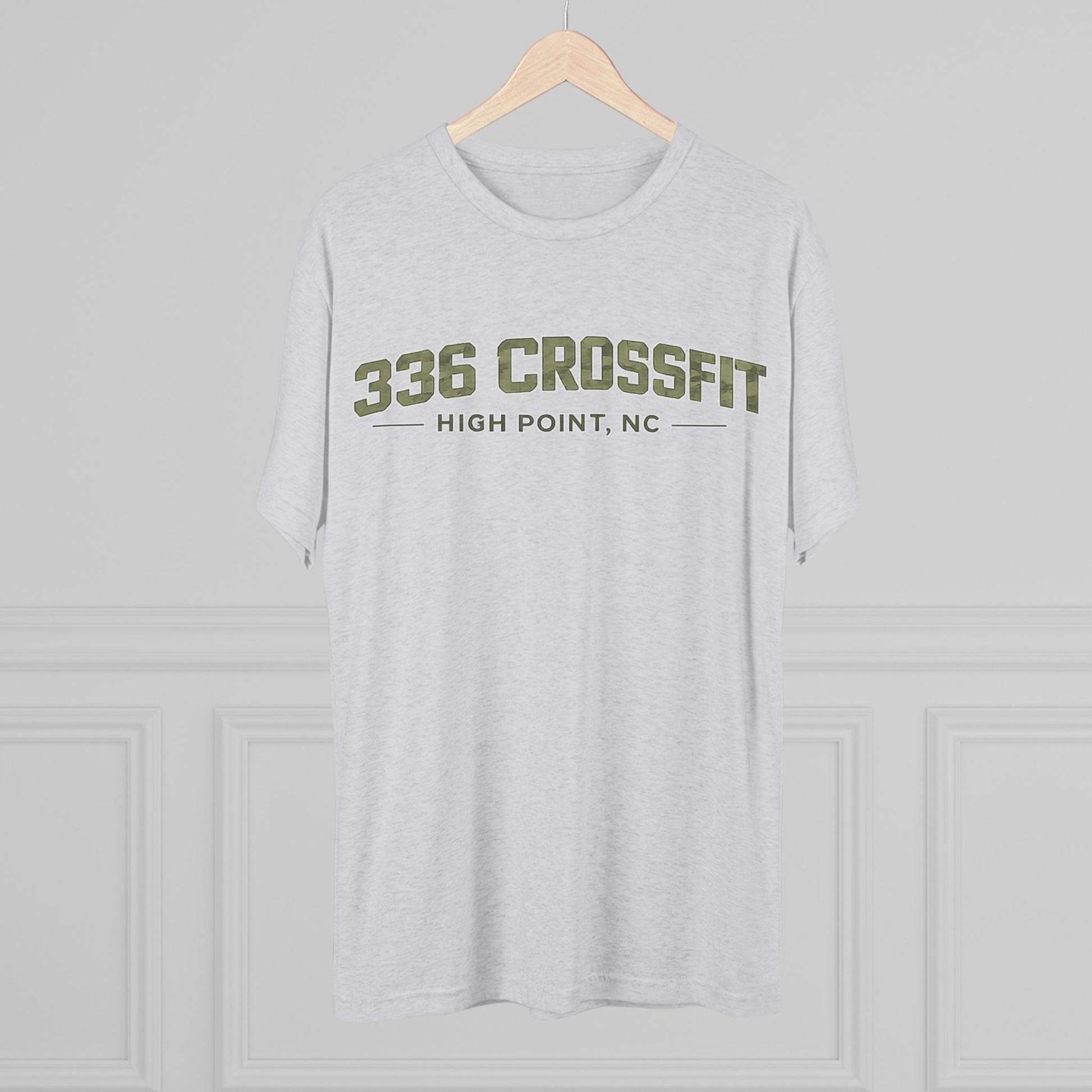 336 CrossFit Collegiate Camo T-Shirt