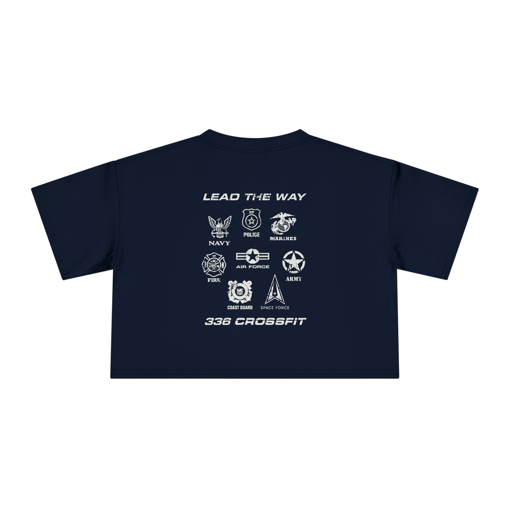 336 CrossFit Shield Crop Top