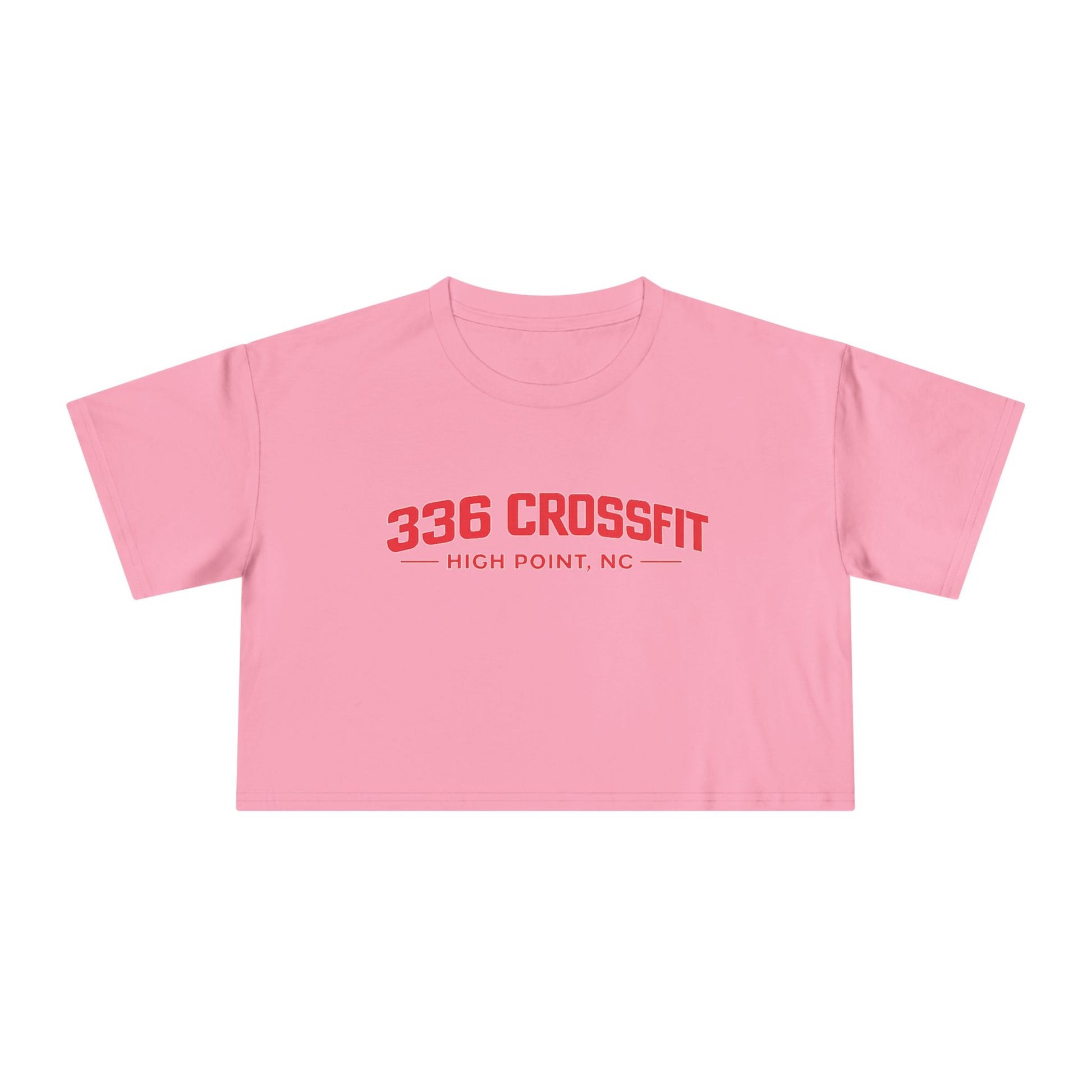336 Collegiate Red Crop Top