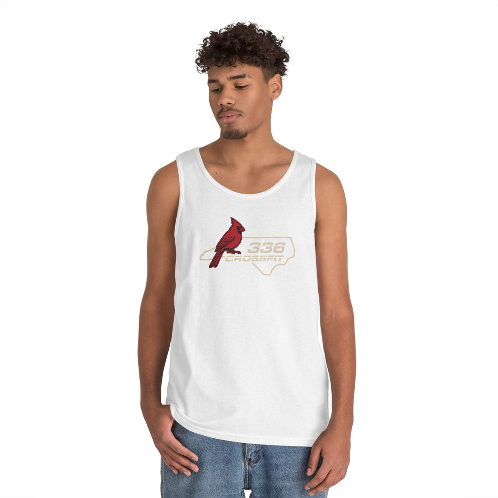 336 CrossFit Carolina Cardinal Mens Tank Top