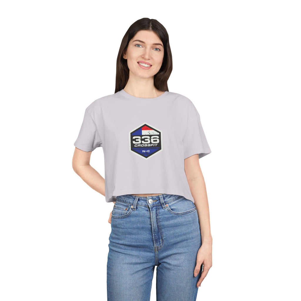 336 CrossFit Shield Crop Top