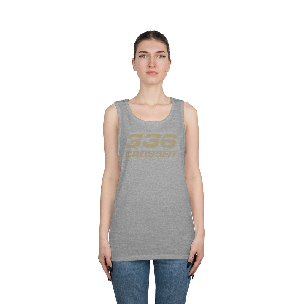 336 CrossFit Men's Tank Top (Basics Collection-Tan)