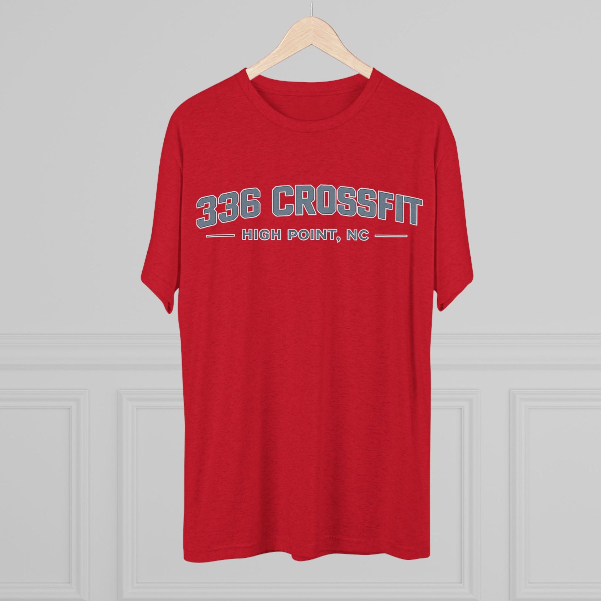 336 CrossFit Collegiate Blue T-Shirt