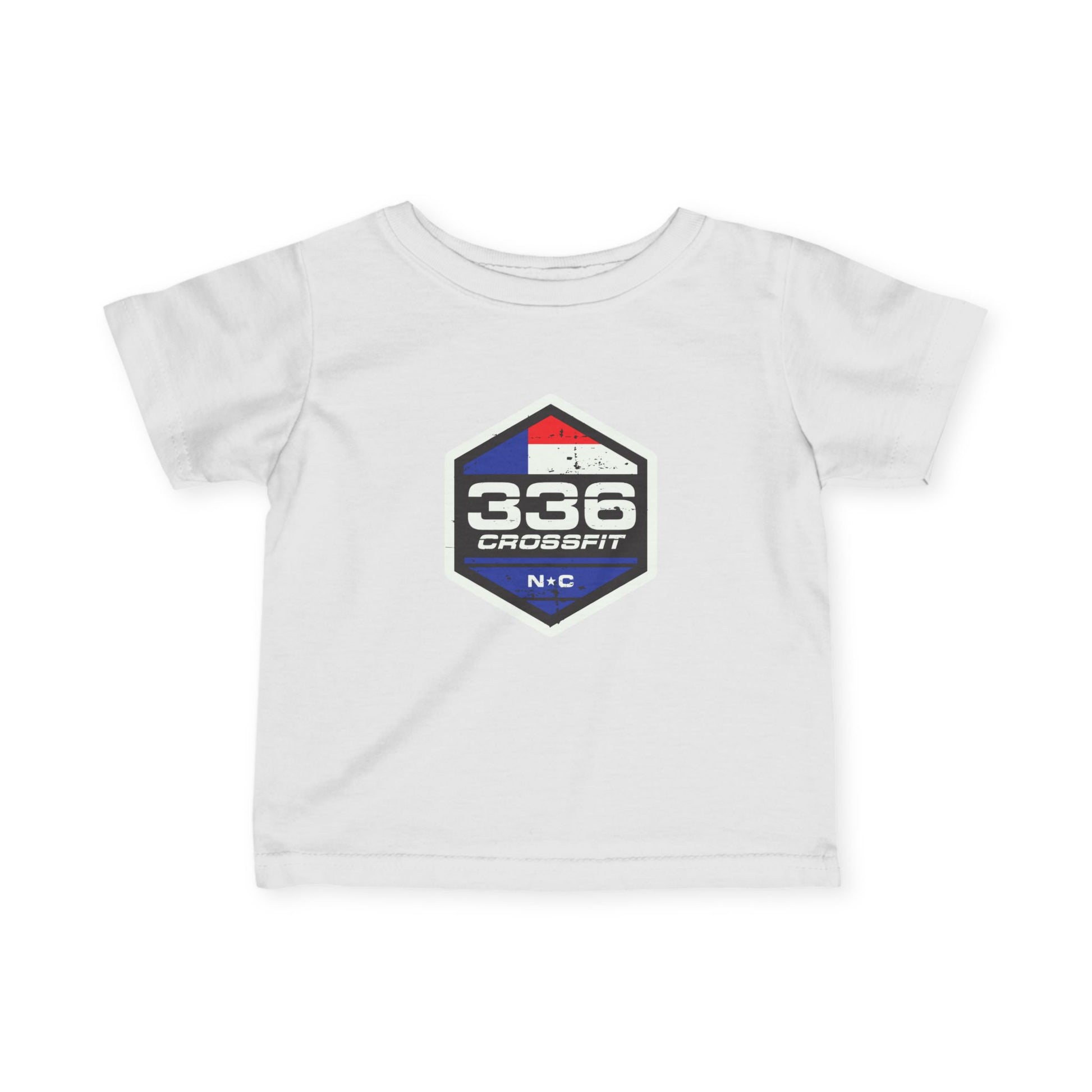 Infant Tee — 336 CrossFit Hex Logo Baby T‑Shirt (NC)