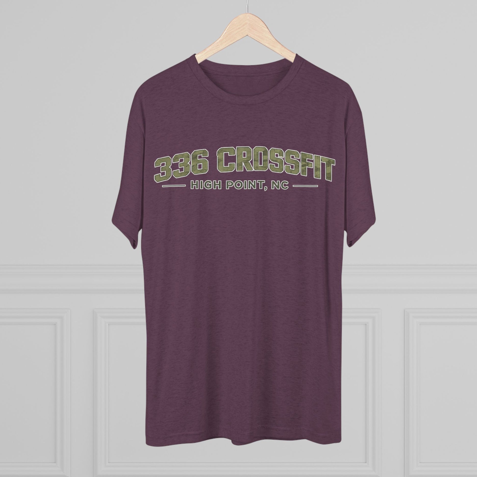336 CrossFit Collegiate Camo T-Shirt