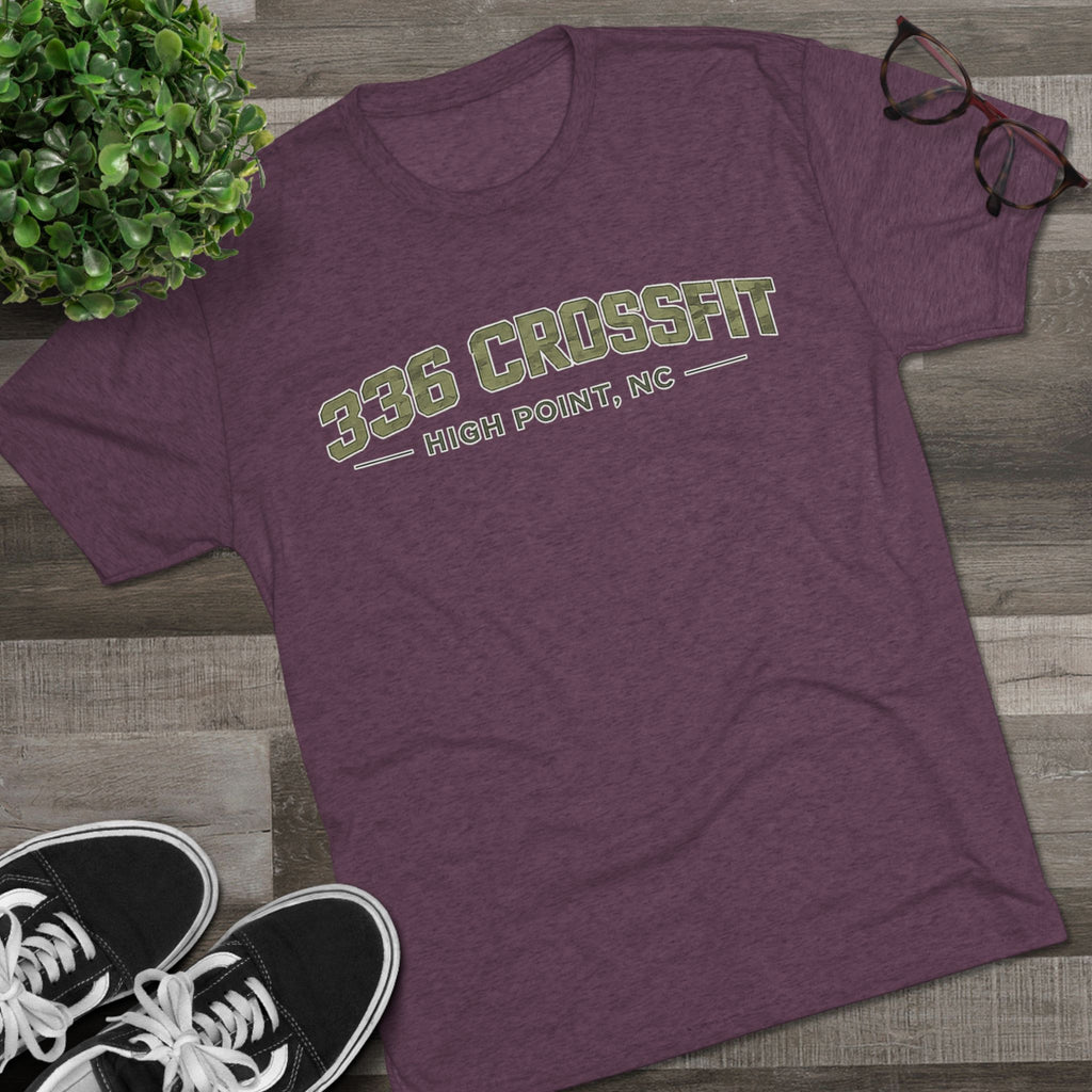 336 CrossFit Collegiate Camo T-Shirt
