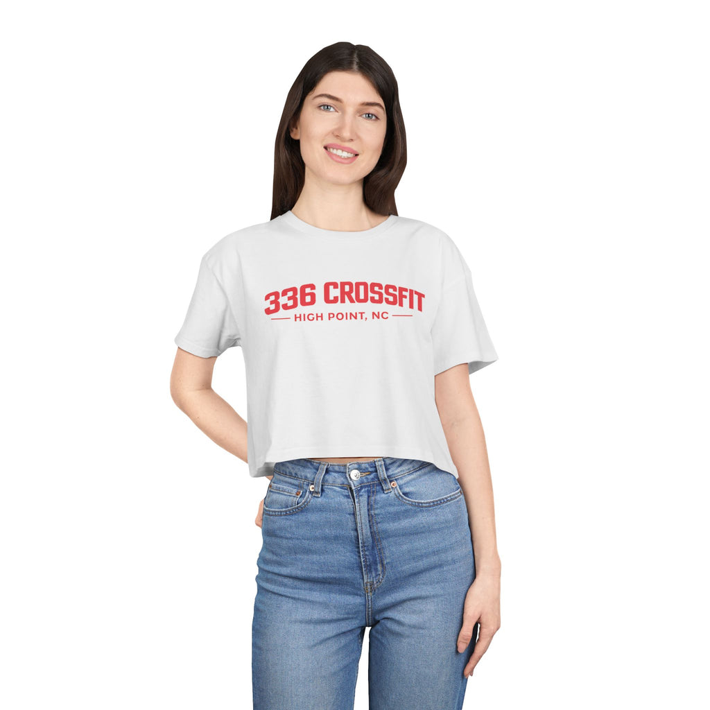 336 Collegiate Red Crop Top
