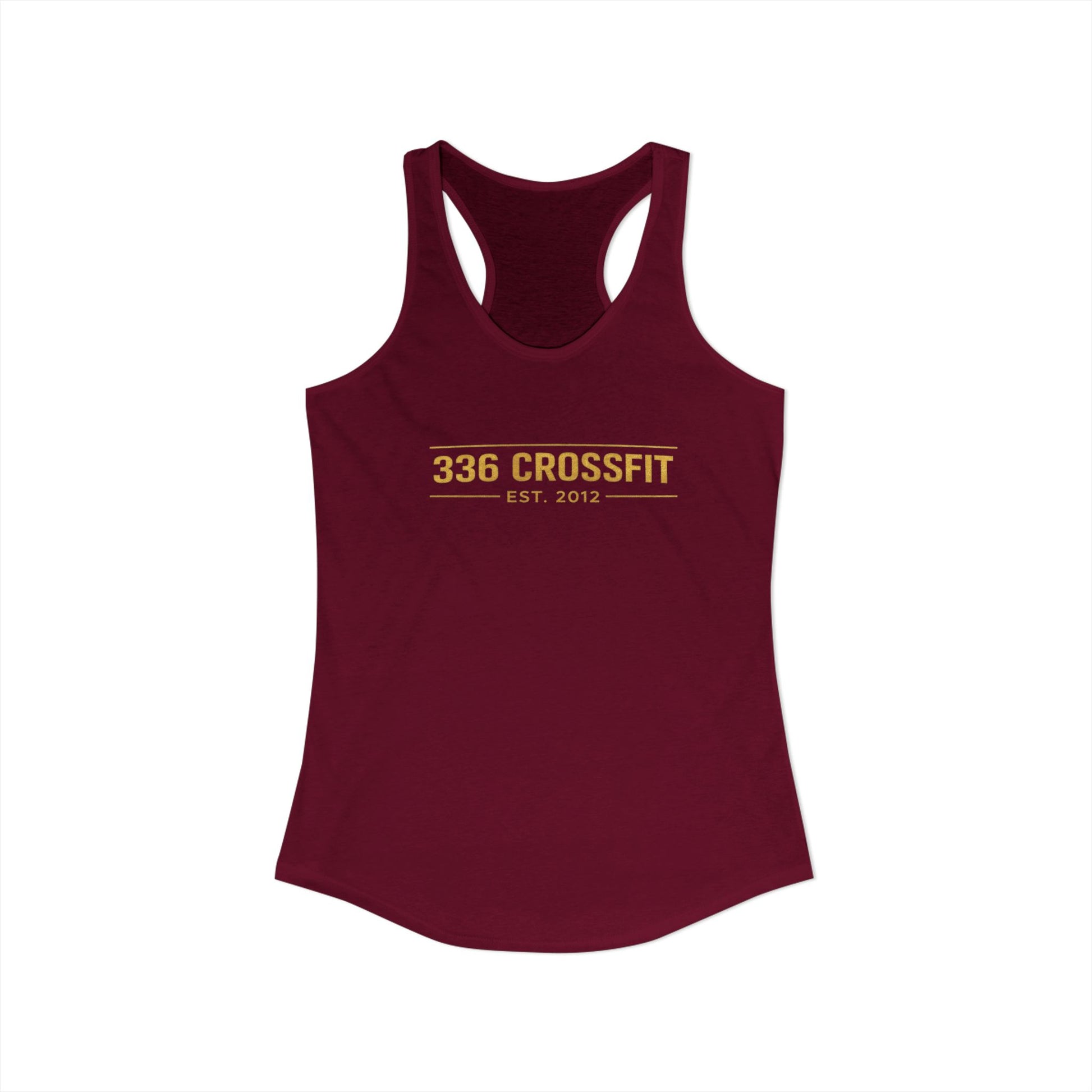 336 CrossFit EST Gold Tank Top
