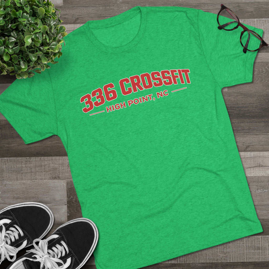 336 CrossFit Collegiate Red T-Shirt