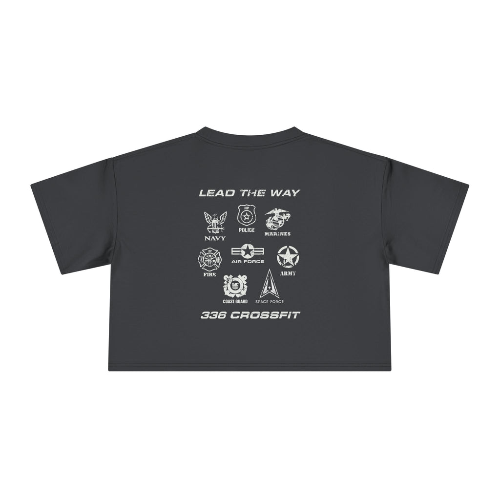 336 CrossFit Shield Crop Top