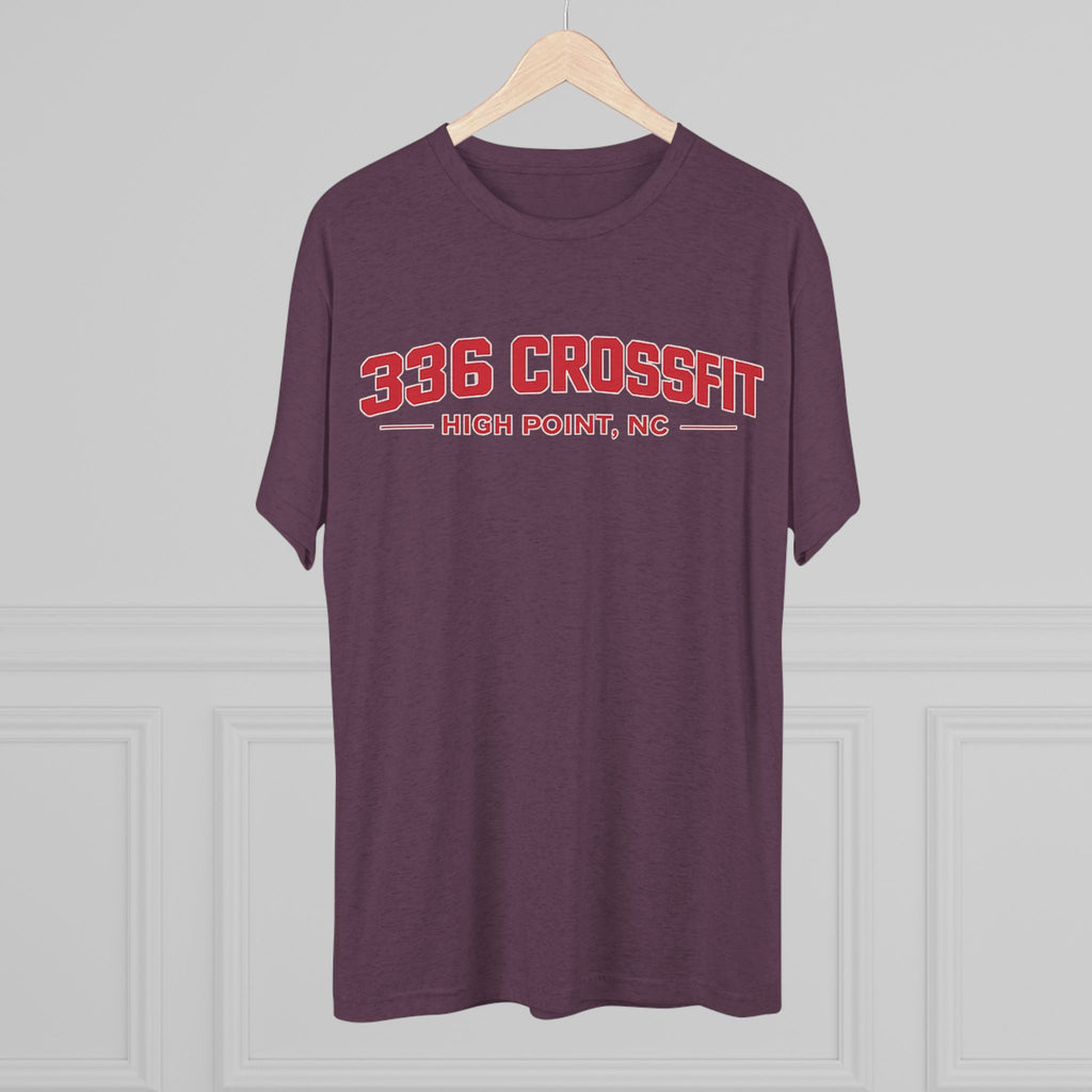 336 CrossFit Collegiate Red T-Shirt