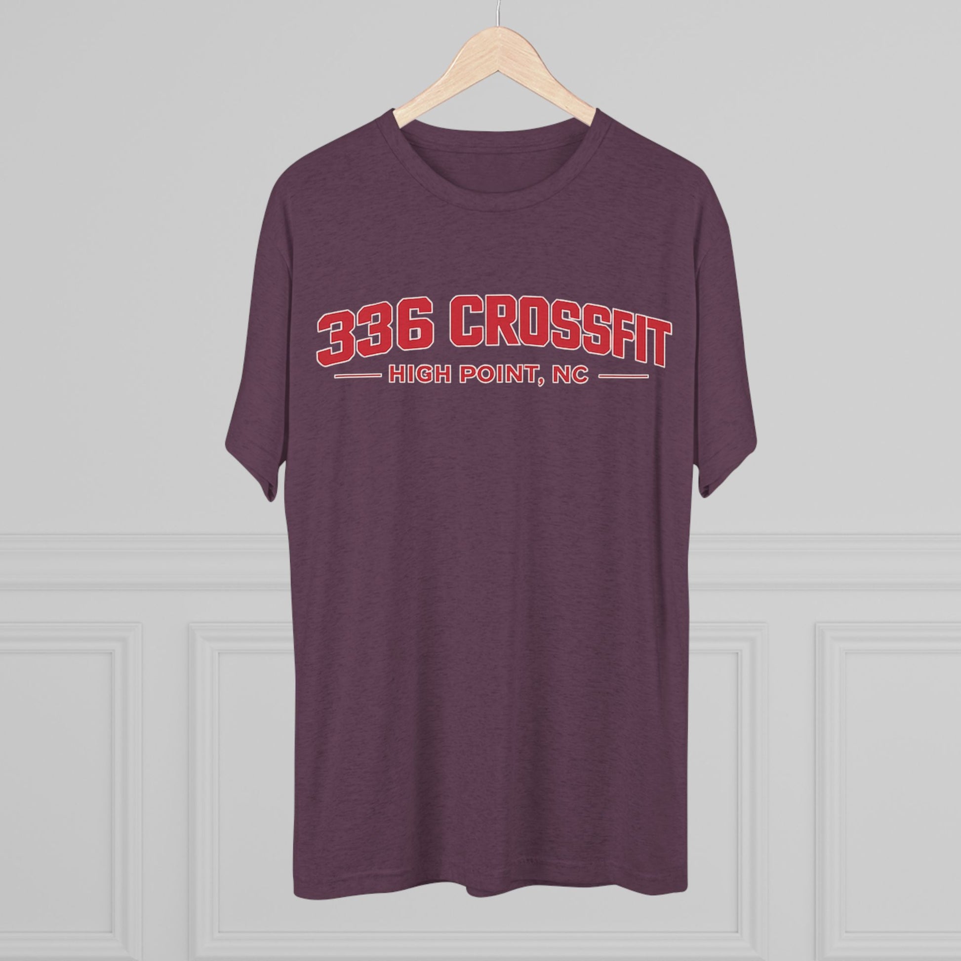 336 CrossFit Collegiate Red T-Shirt