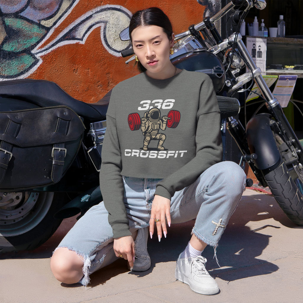 336 CrossFit Out of This World Cropped Sweatshirt