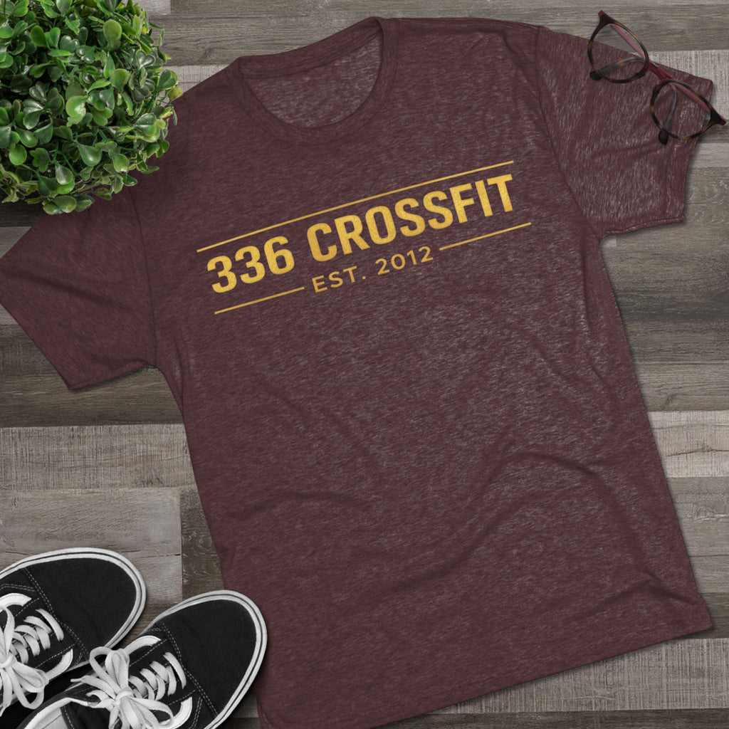 336 CrossFit EST Gold T-Shirt