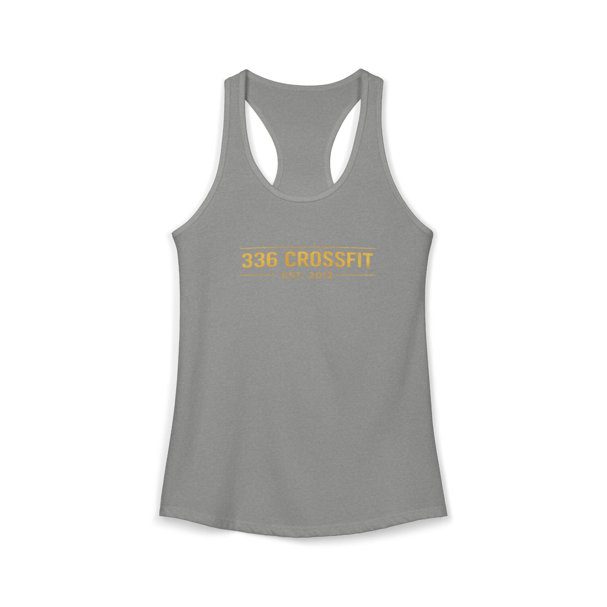 336 CrossFit EST Gold Tank Top