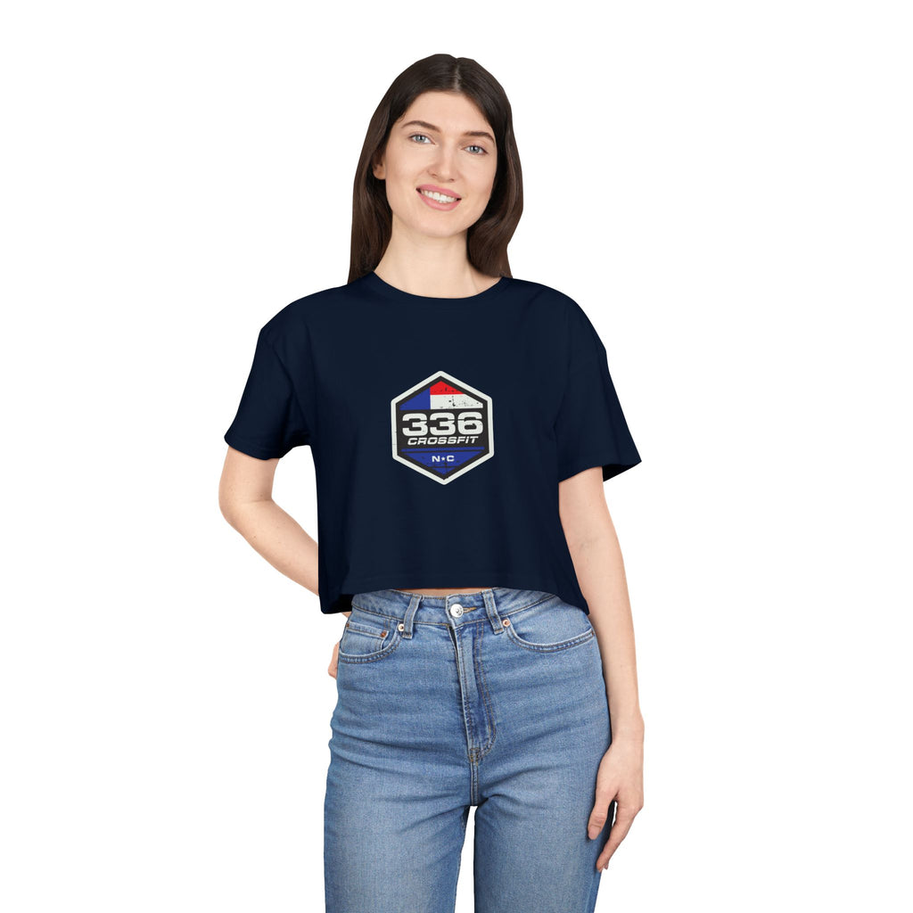 336 CrossFit Shield Crop Top
