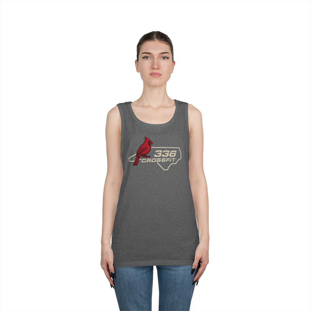 336 CrossFit Carolina Cardinal Mens Tank Top