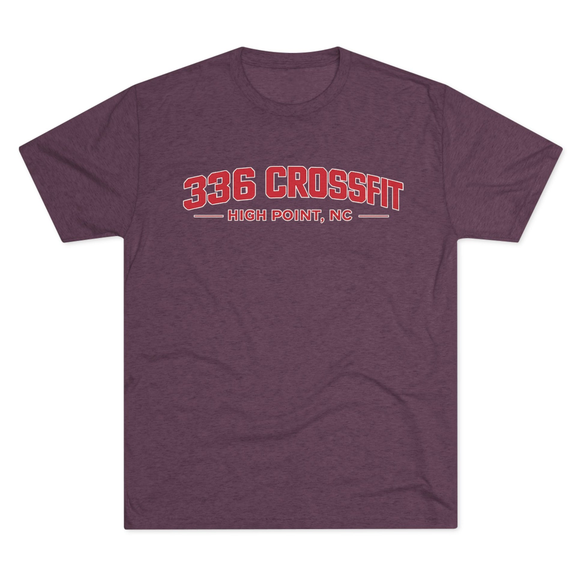 336 CrossFit Collegiate Red T-Shirt