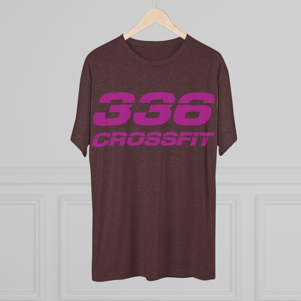 336 CrossFit T-Shirt (Basics Collection-Fuschia)