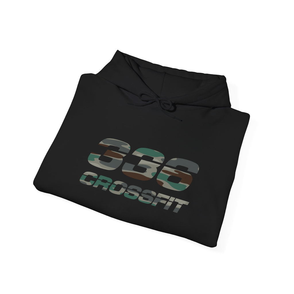 336 CrossFit Camo Hooded Sweatshirt
