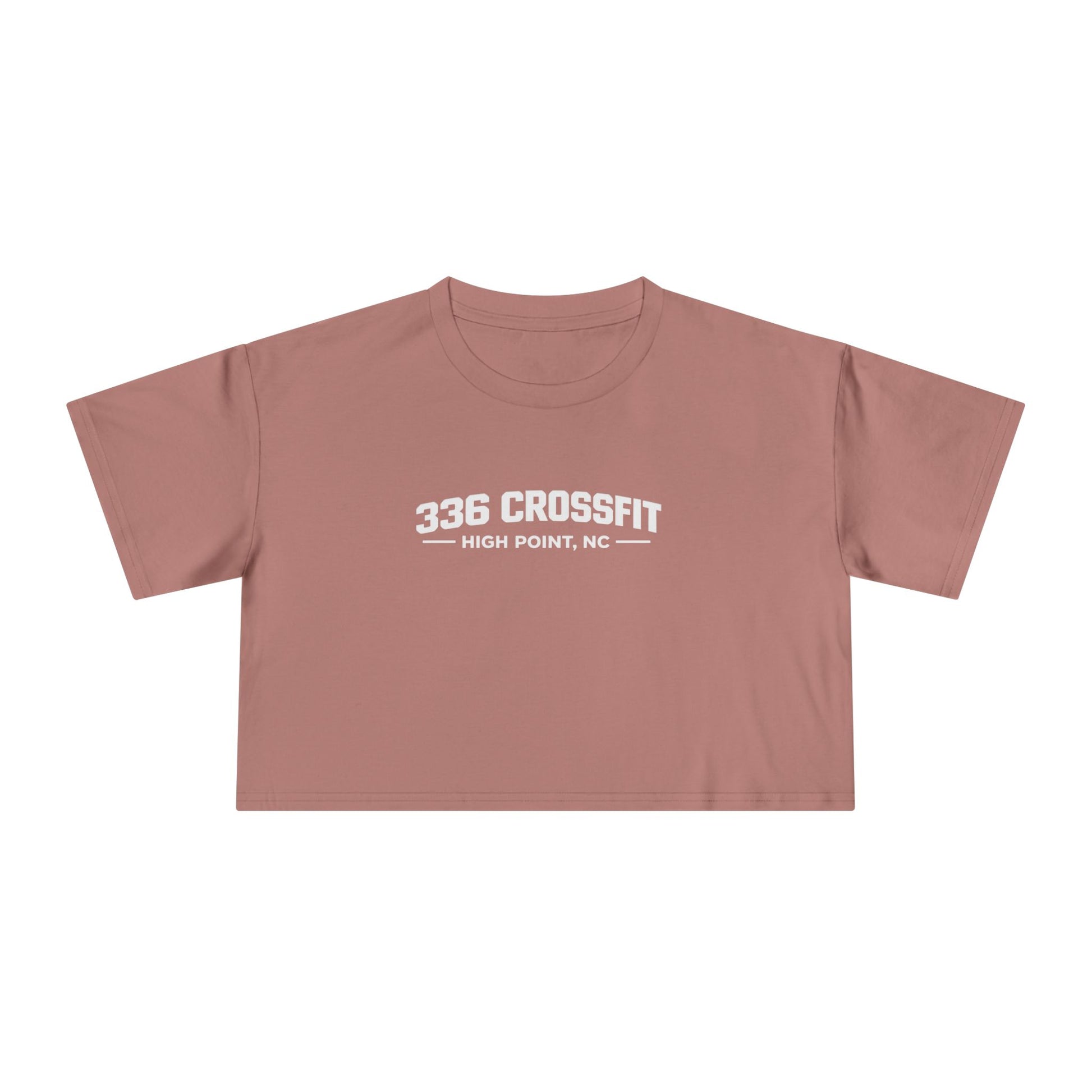 336 CrossFit Collegiate White Crop