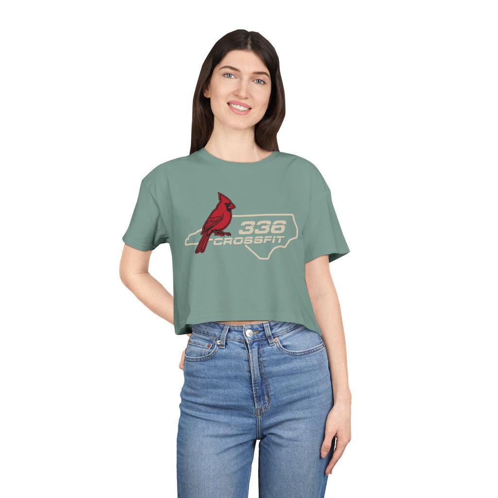 336 CrossFit NC State Crop Top
