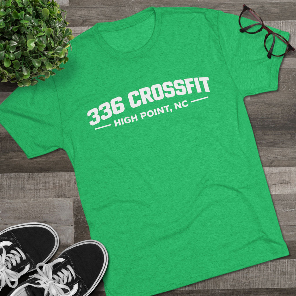 336 CrossFit Collegiate White T-Shirt