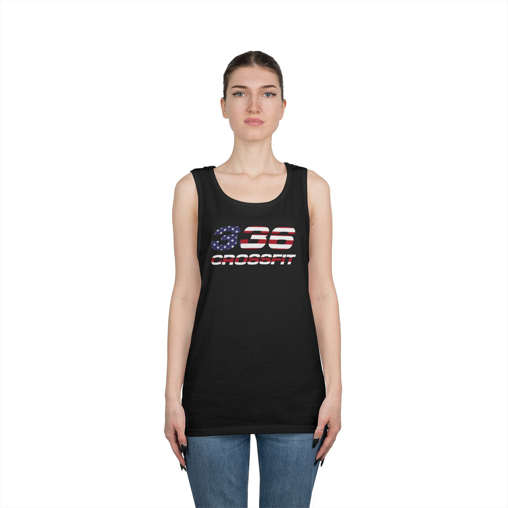 336 CrossFit American Flag Men's Tank Top