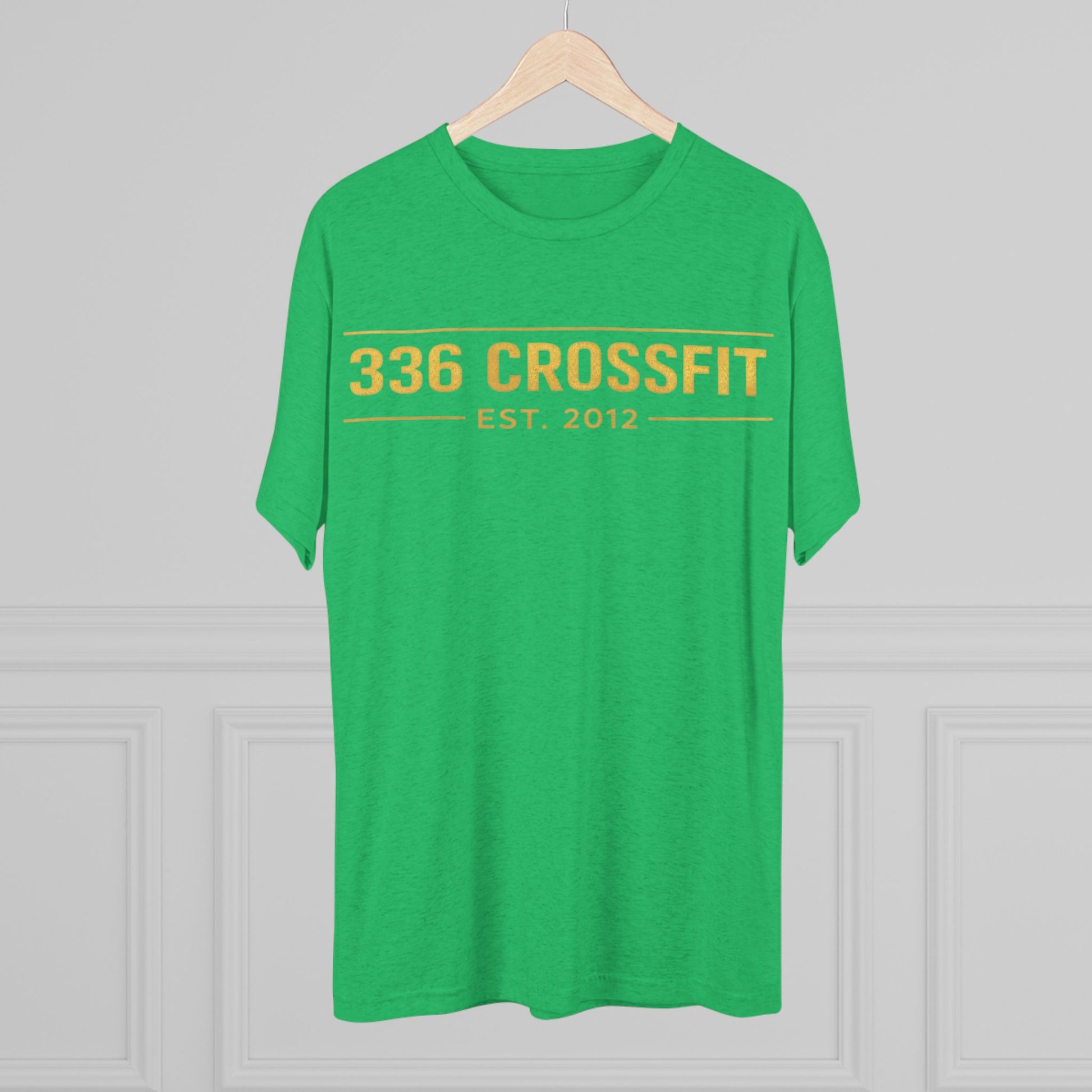 336 CrossFit EST Gold T-Shirt