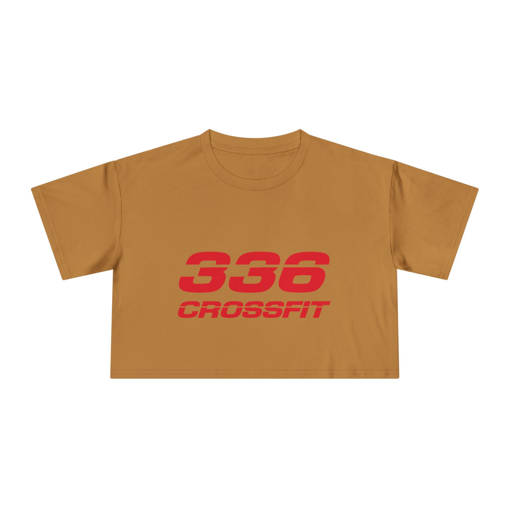 336 CrossFit Crop Top (Basics Collection-Red)