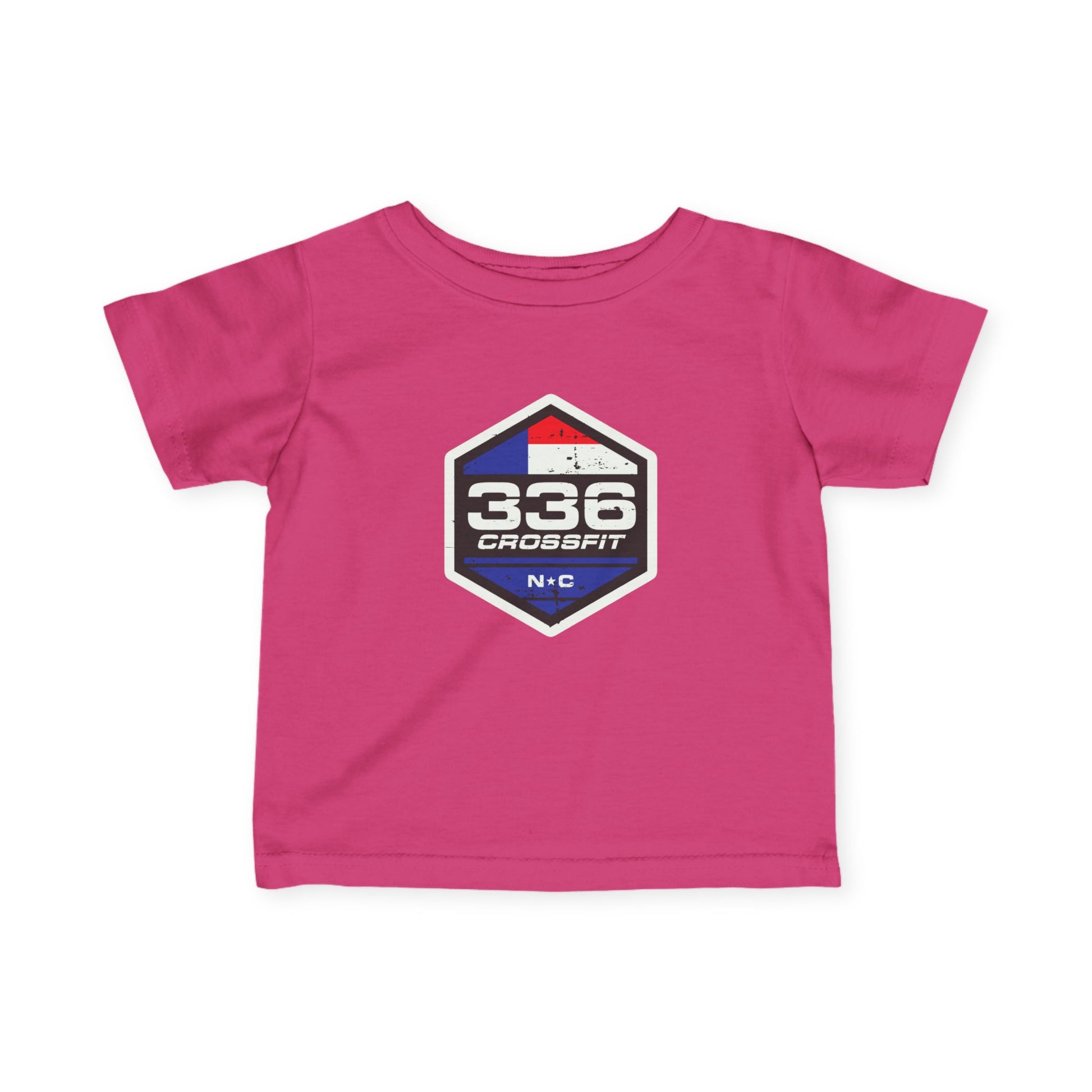 Infant Tee — 336 CrossFit Hex Logo Baby T‑Shirt (NC)