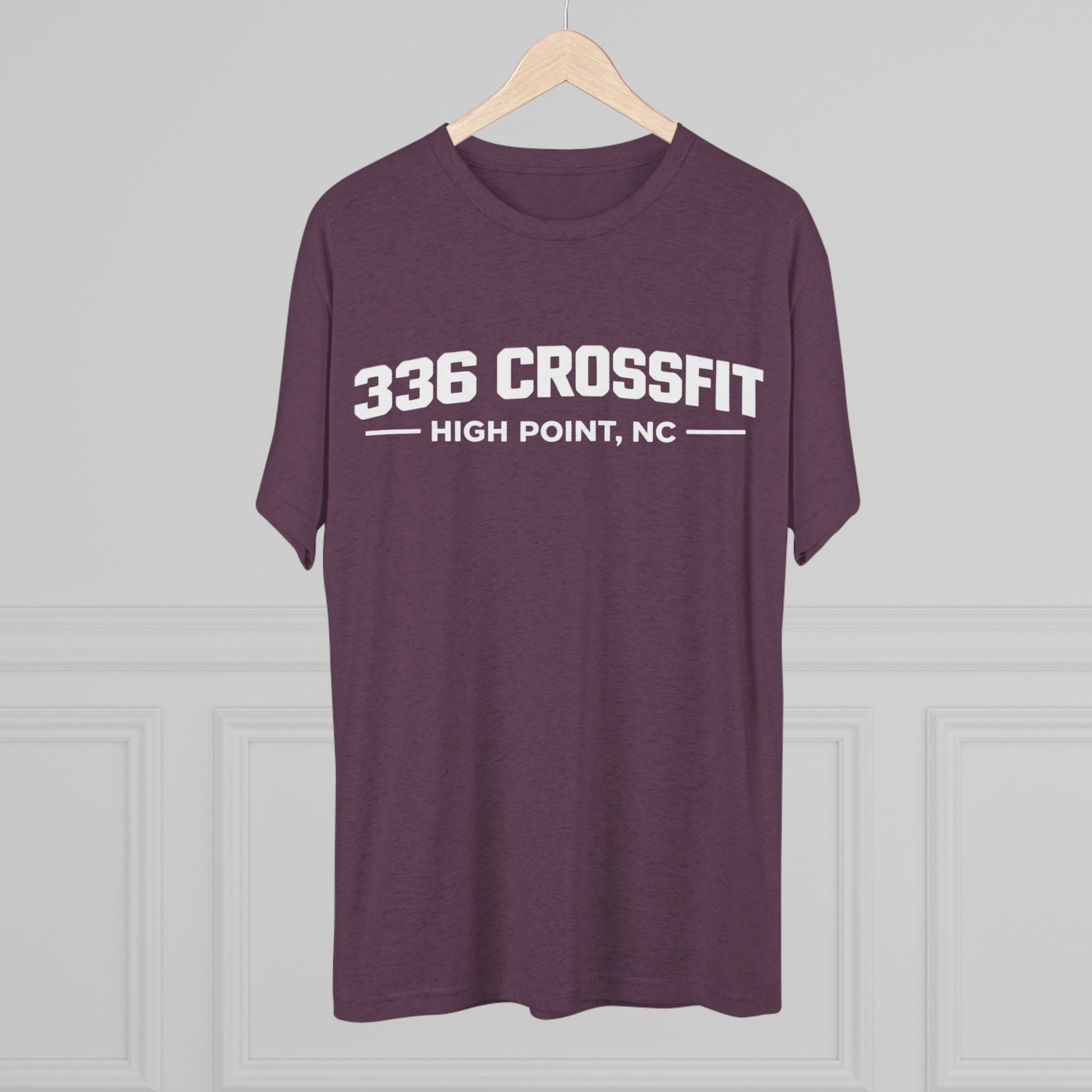 336 CrossFit Collegiate White T-Shirt