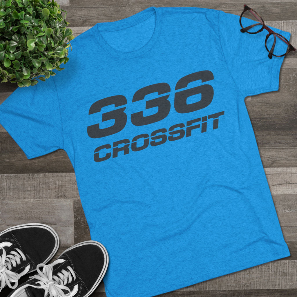 336 CrossFit T-Shirt (Basics Collection-Charcoal)