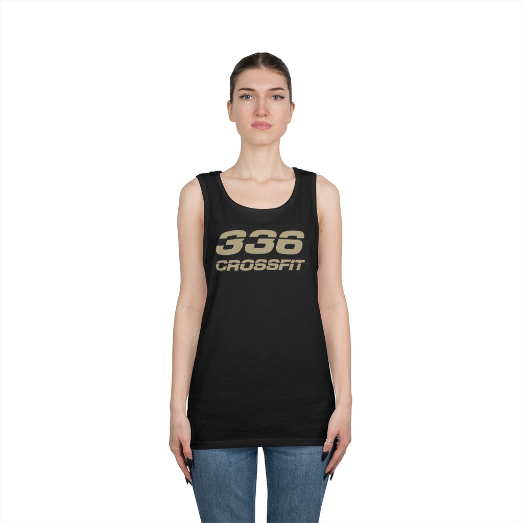 336 CrossFit Men's Tank Top (Basics Collection-Tan)