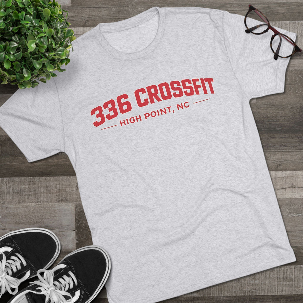 336 CrossFit Collegiate Red T-Shirt
