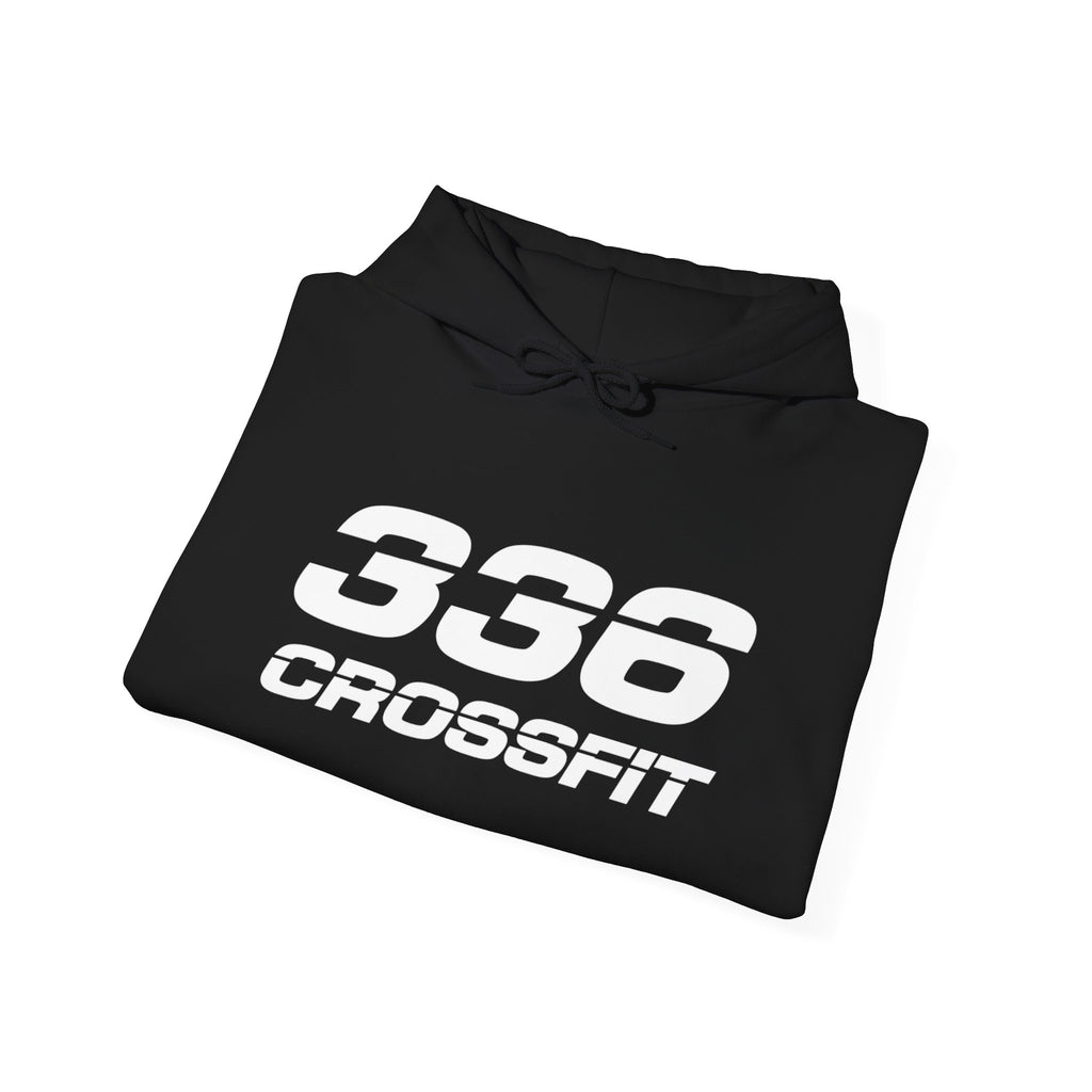 336 CrossFit Basics (White) Hooded Sweatshirt