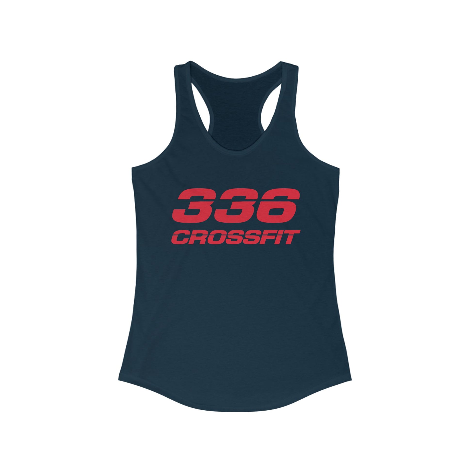 336 CrossFit Racerback Tank Top (Basics Collection-Red)