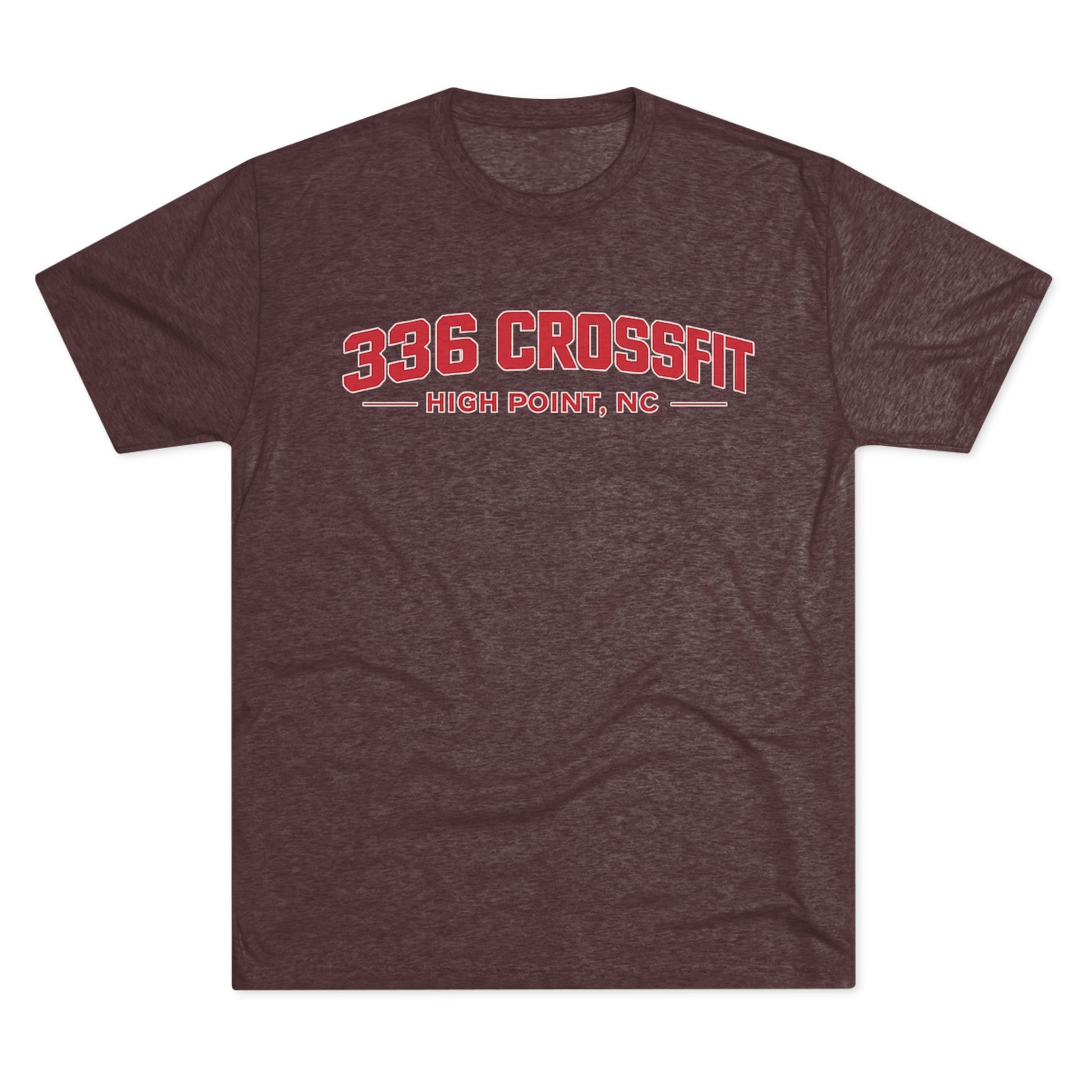 336 CrossFit Collegiate Red T-Shirt