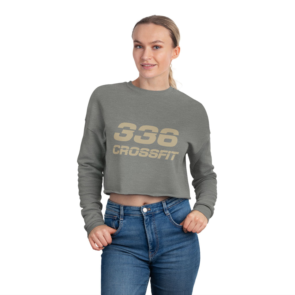 Copy of 336 CrossFit Cropped Sweatshirt (Basics Collection-Tan)