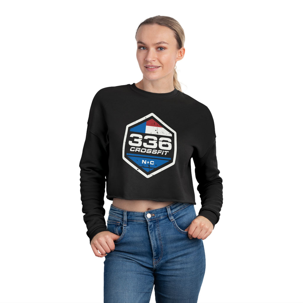 336 CrossFit Logo Cropped Sweatshirt