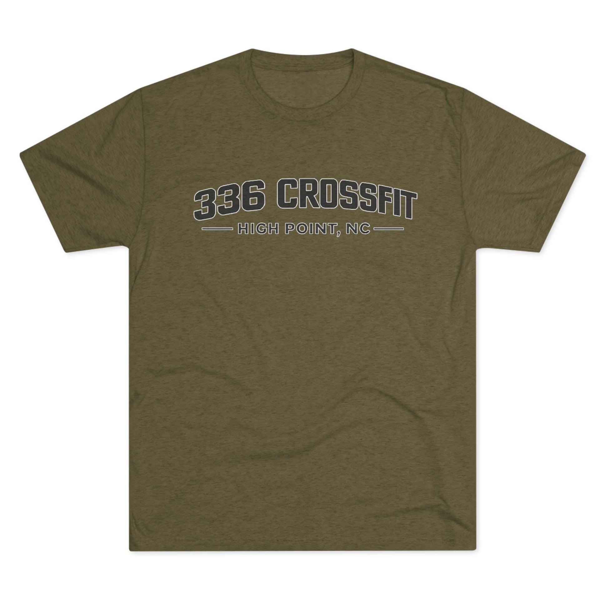 336 CrossFit Collegiate Black T-Shirt