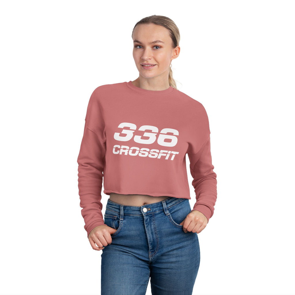 336 CrossFit Cropped Sweatshirt (Basics Collection-White)