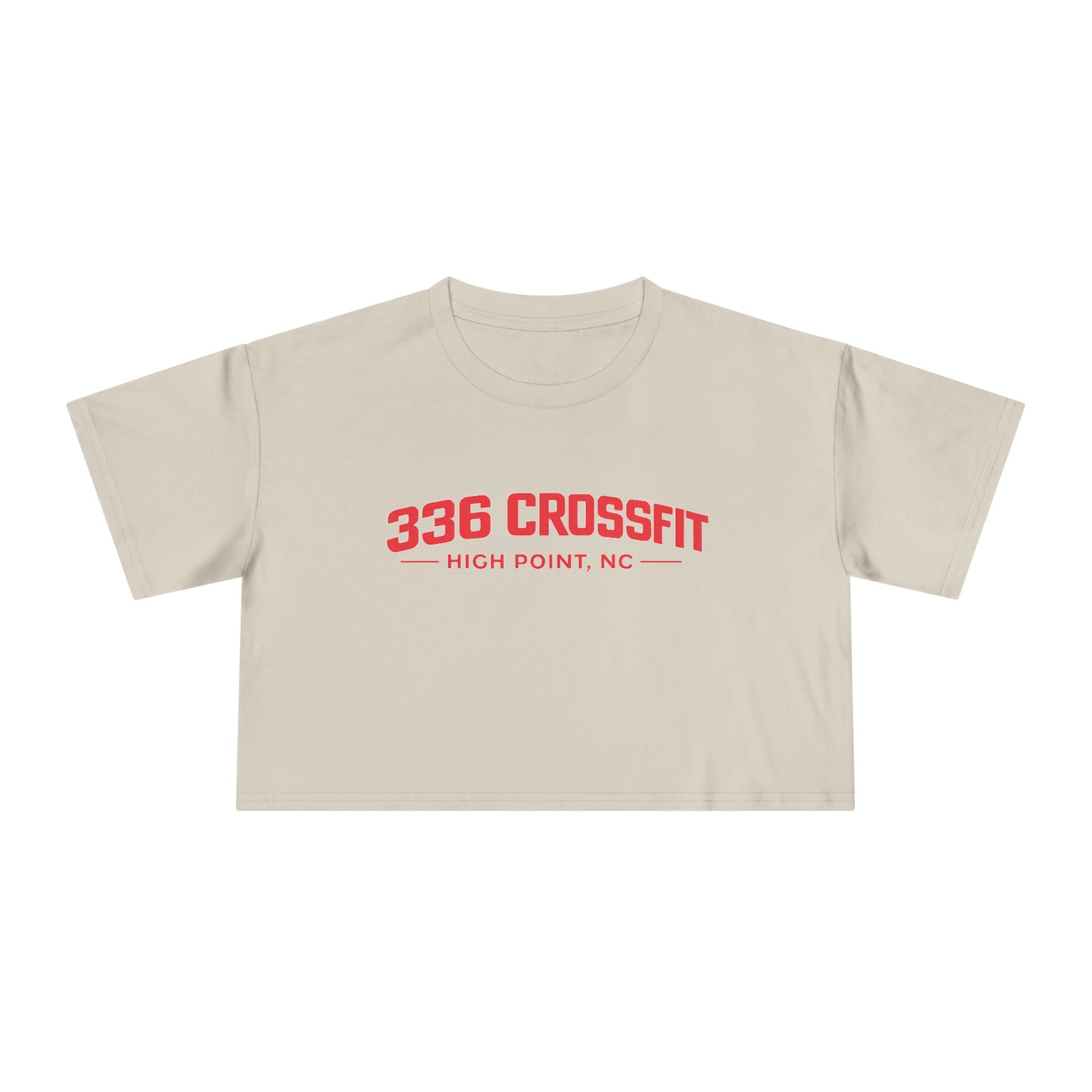 336 Collegiate Red Crop Top