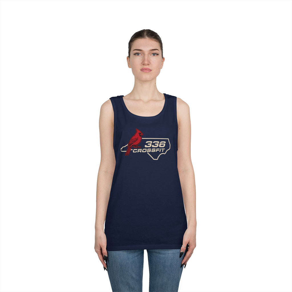 336 CrossFit Carolina Cardinal Mens Tank Top
