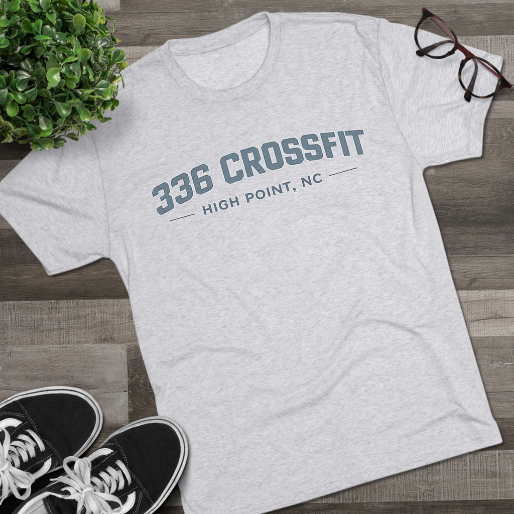 336 CrossFit Collegiate Blue T-Shirt