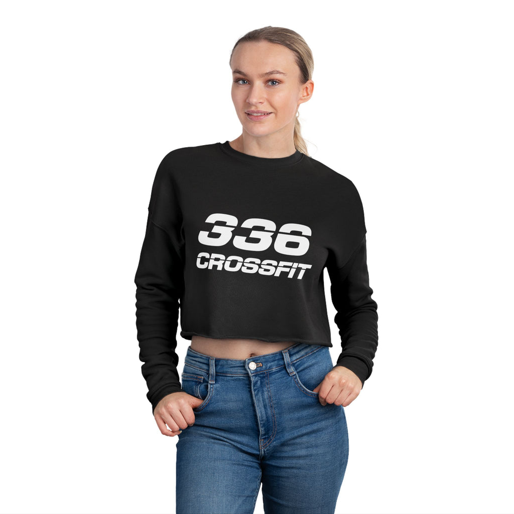 336 CrossFit Cropped Sweatshirt (Basics Collection-White)