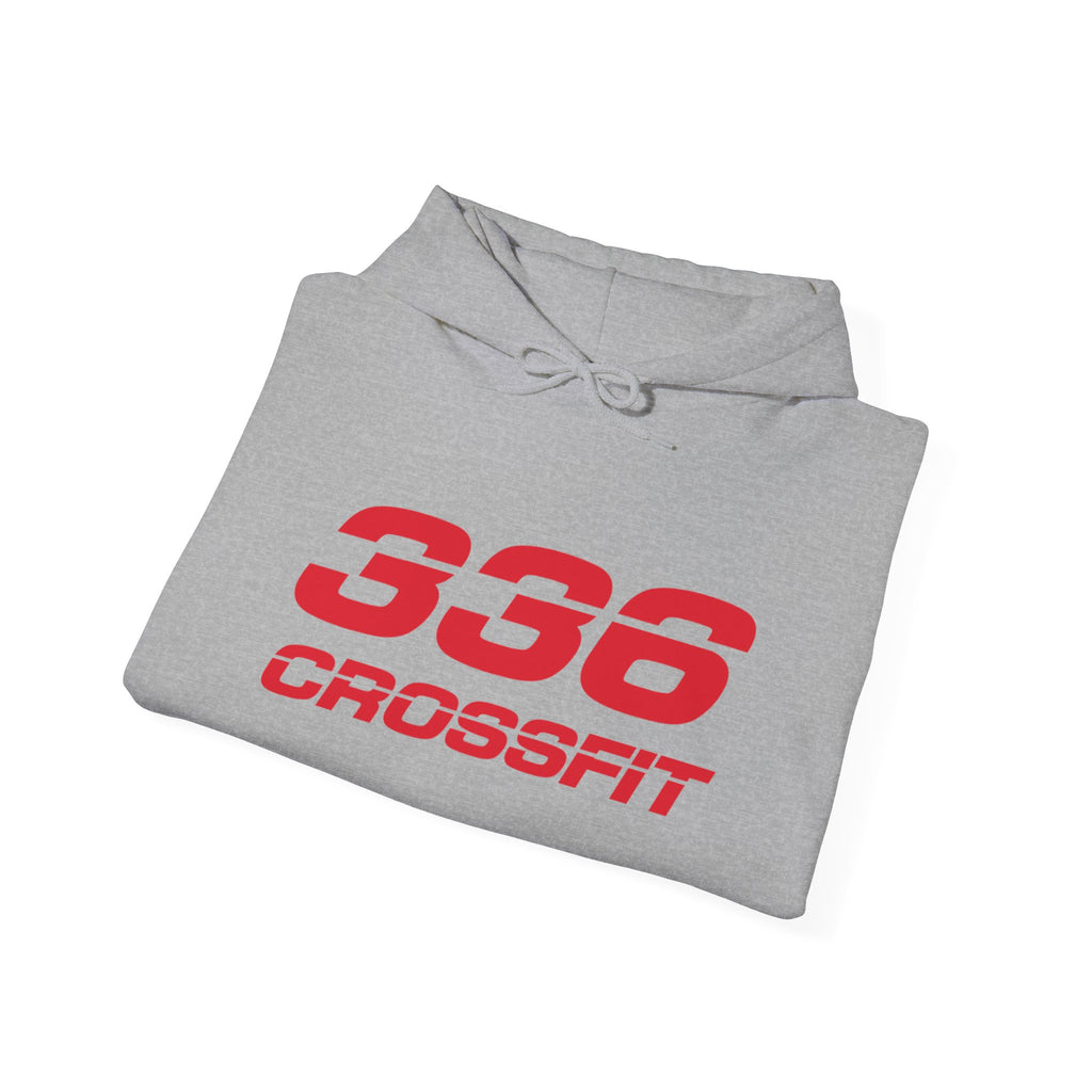 336 CrossFit Basics (Red) Hooded Sweatshirt