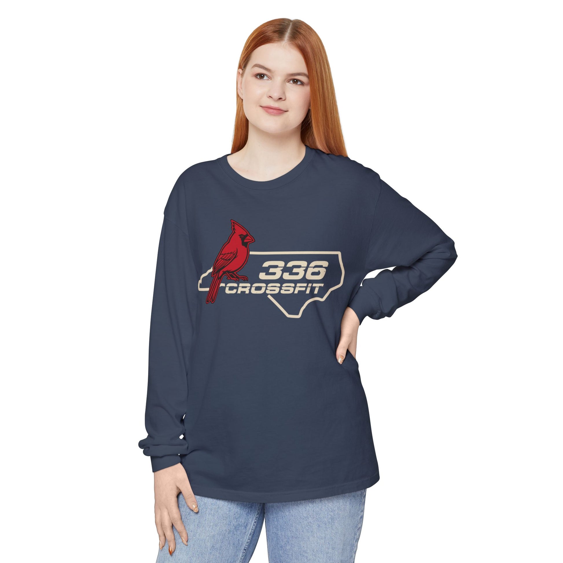 336 CrossFit NC State Bird Long Sleeve