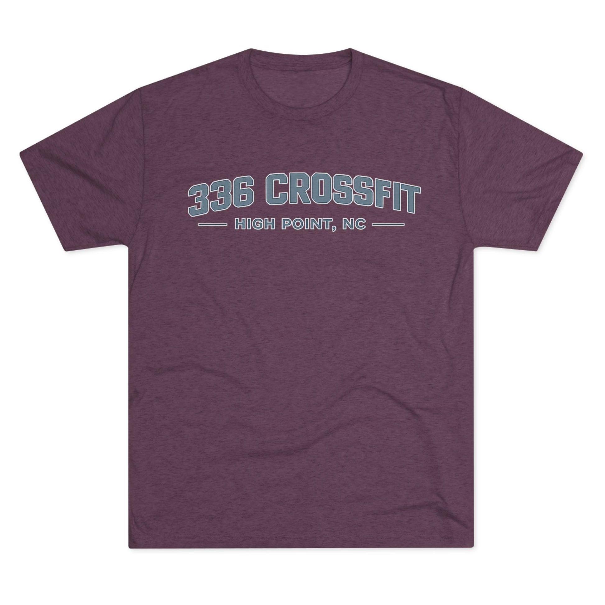 336 CrossFit Collegiate Blue T-Shirt