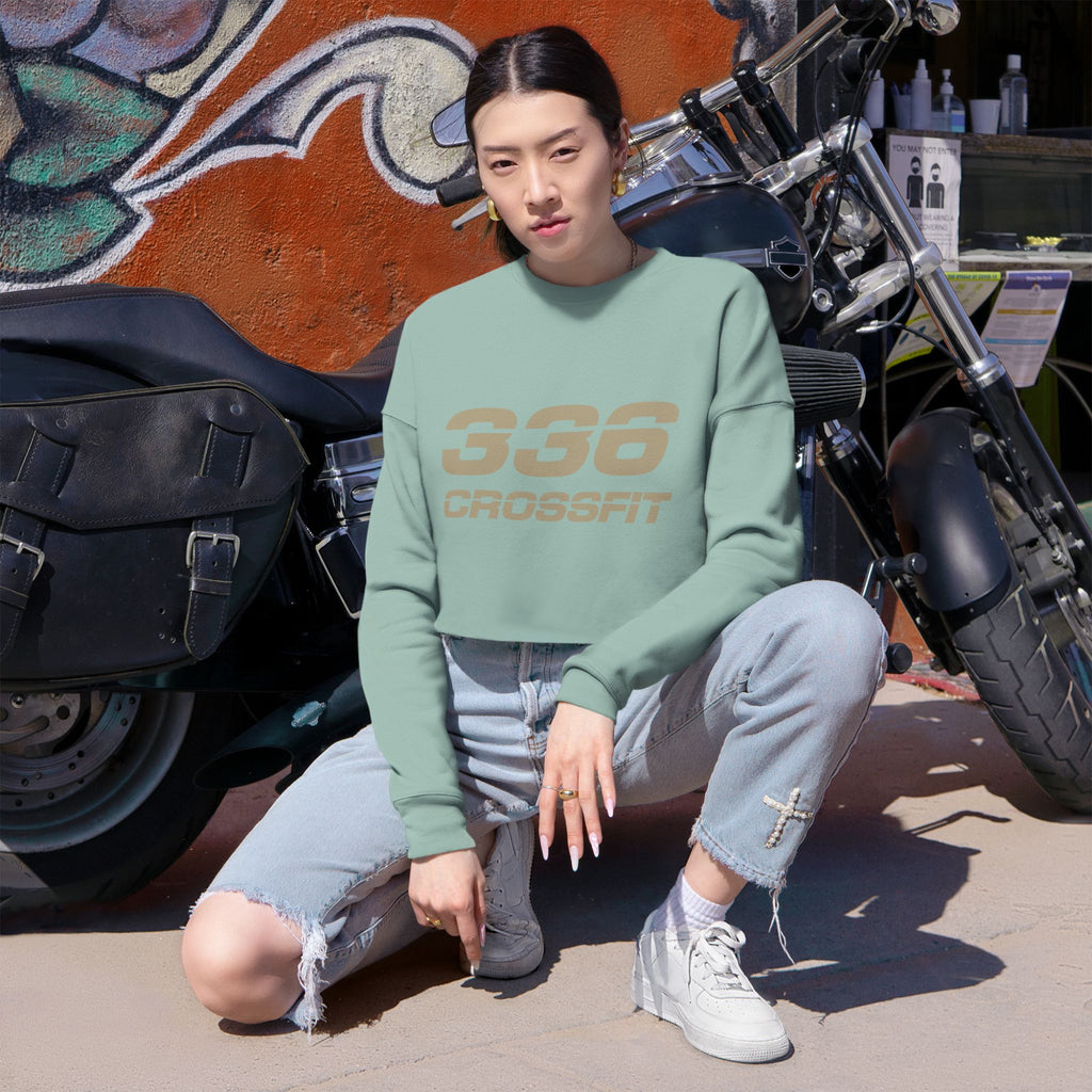 Copy of 336 CrossFit Cropped Sweatshirt (Basics Collection-Tan)